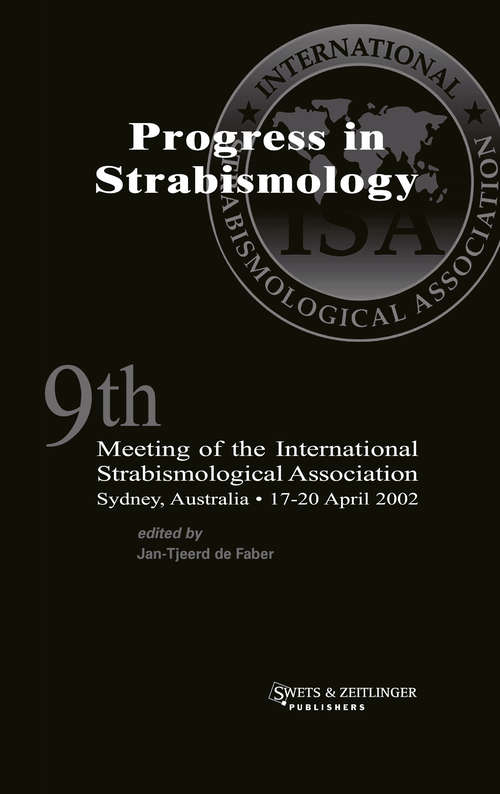 Book cover of International Strabismological Association ISA 2002
