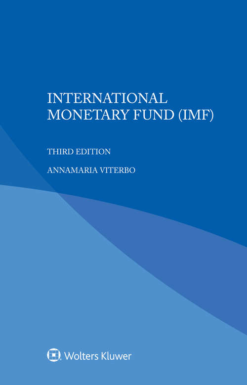 Book cover of International Monetary Fund (IMF) (3)