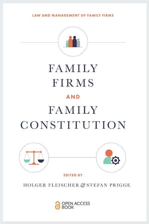 Book cover of Family Firms and Family Constitution (Law and Management of Family Firms)