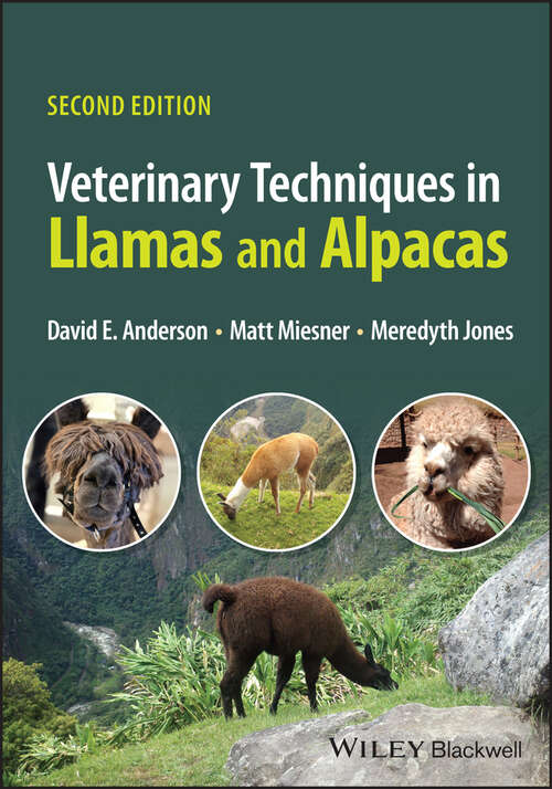 Book cover of Veterinary Techniques in Llamas and Alpacas (2)