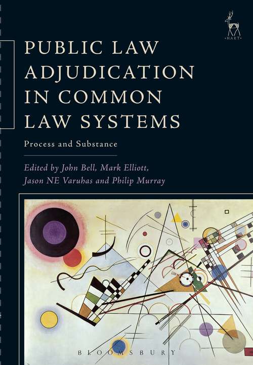 Book cover of Public Law Adjudication in Common Law Systems: Process and Substance (Hart Studies In Comparative Public Law Ser.)