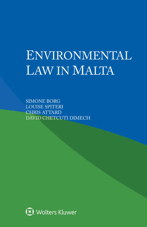 Book cover of Environmental Law in Malta