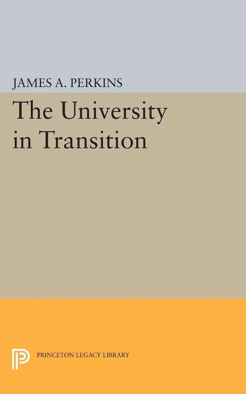 Book cover of The University in Transition