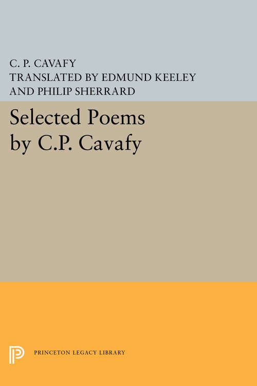 Book cover of Selected Poems by C.P. Cavafy