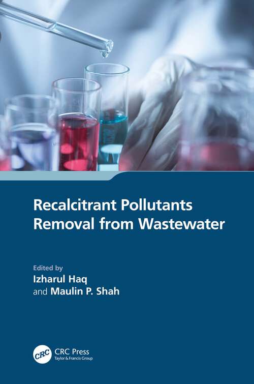 Book cover of Recalcitrant Pollutants Removal from Wastewater