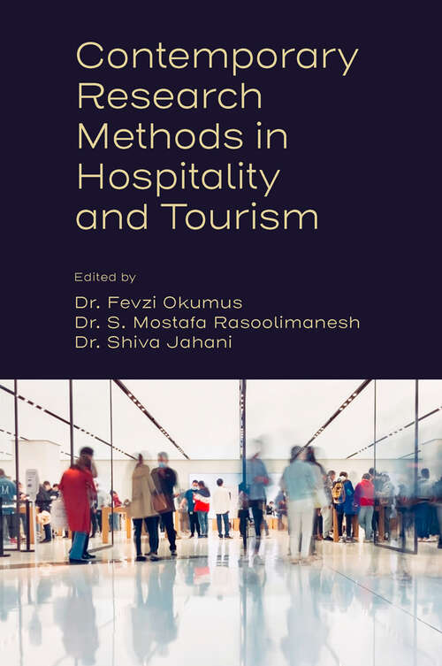 Book cover of Contemporary Research Methods in Hospitality and Tourism