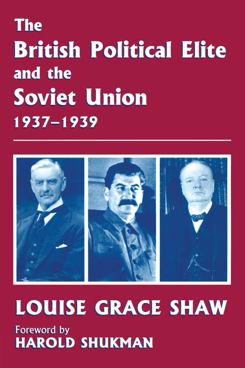 Book cover of The British Political Elite and the Soviet Union
