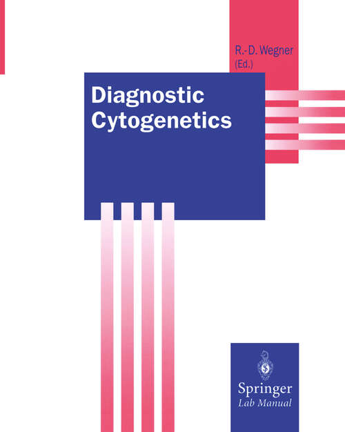 Book cover of Diagnostic Cytogenetics (1999) (Springer Lab Manuals)