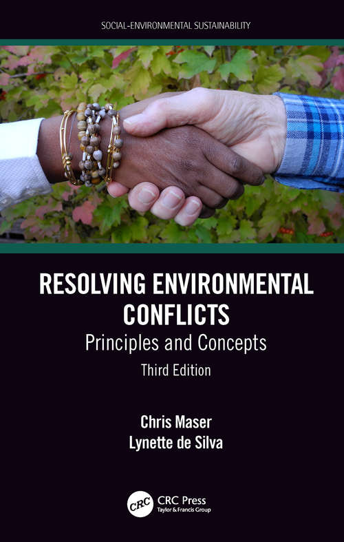 Book cover of Resolving Environmental Conflicts: Principles and Concepts, Third Edition (3) (Social Environmental Sustainability)