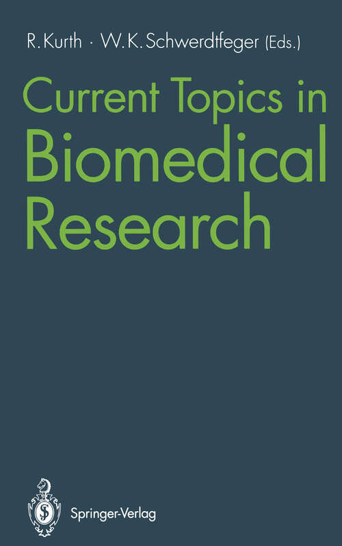 Book cover of Current Topics in Biomedical Research (1992)