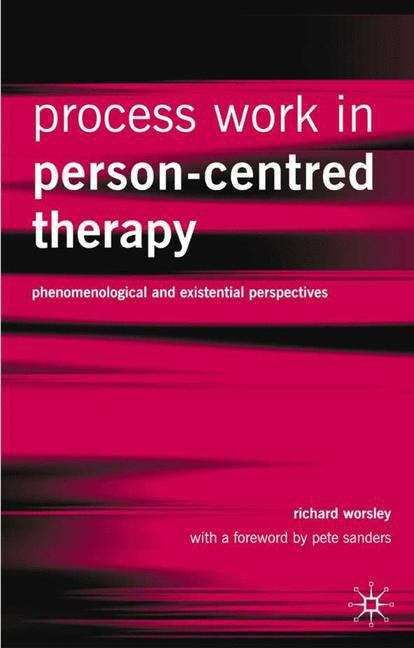 Book cover of Process Work In Person-centred Therapy (PDF)