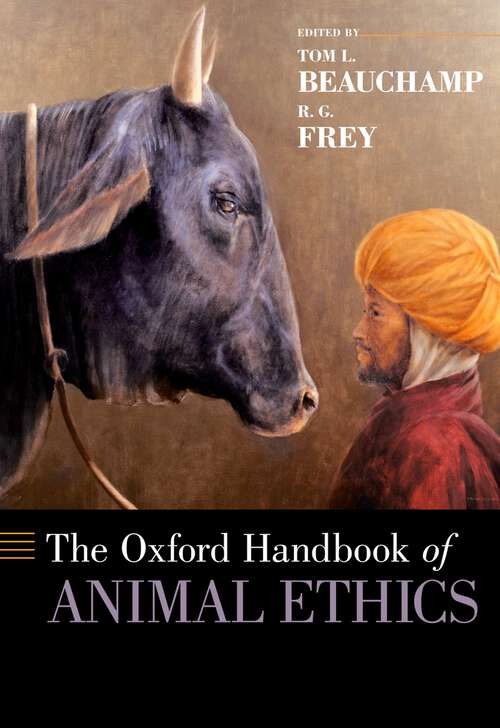 Book cover of The Oxford Handbook of Animal Ethics (Oxford Handbooks)