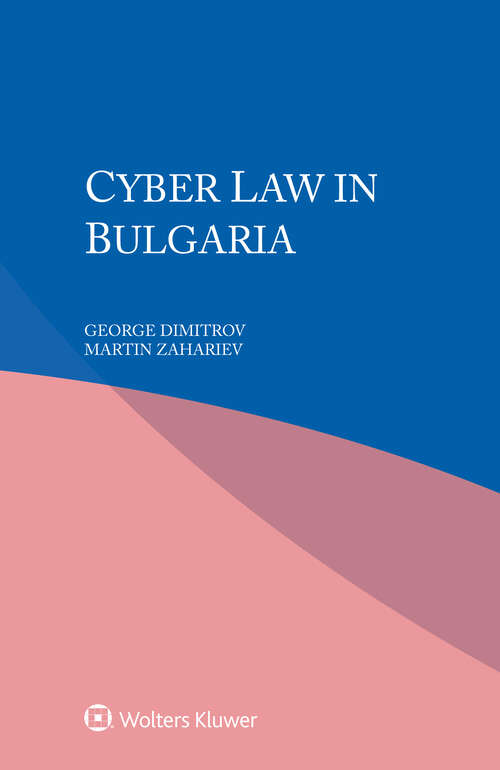 Book cover of Cyber Law in Bulgaria
