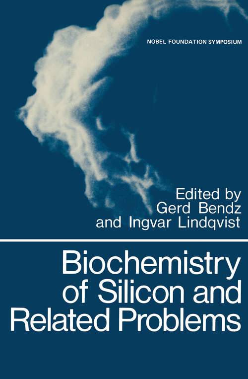 Book cover of Biochemistry of Silicon and Related Problems (1978) (Nobel Foundation Symposia #40)