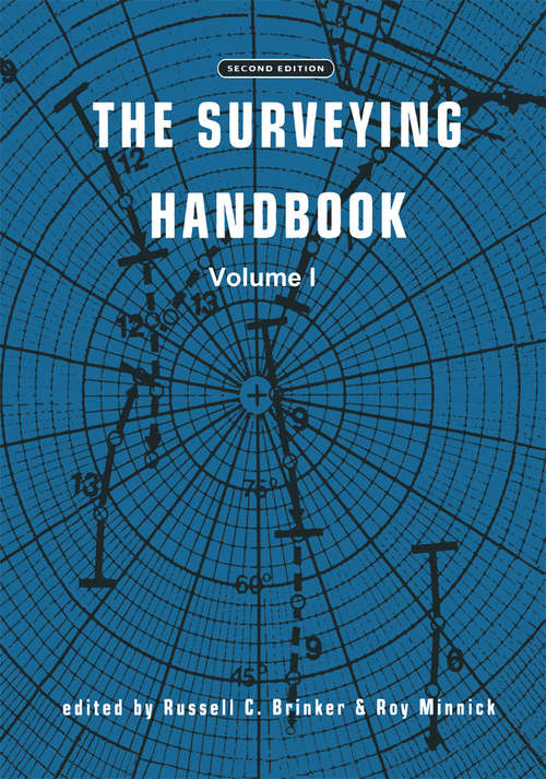 Book cover of The Surveying Handbook (2nd ed. 1995)