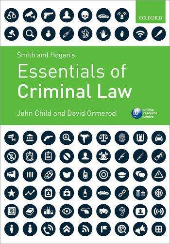 Book cover of Smith And Hogan's Essentials Of Criminal Law