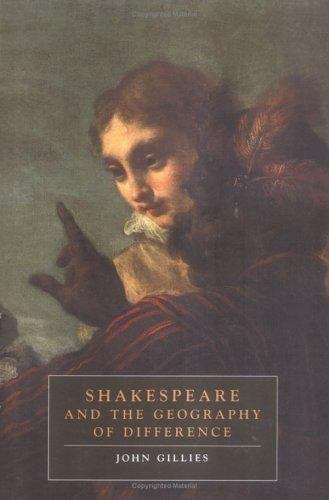 Book cover of Shakespeare And The Geography Of Difference (PDF)