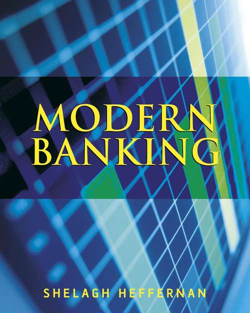 Book cover of Modern Banking (The Wiley Finance Series)