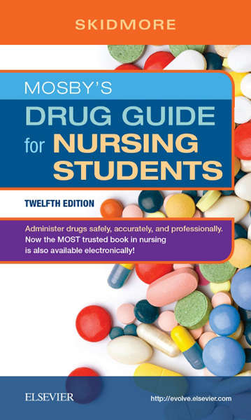 Book cover of Mosby’s Drug Guide for Nursing Students - E-Book (12)