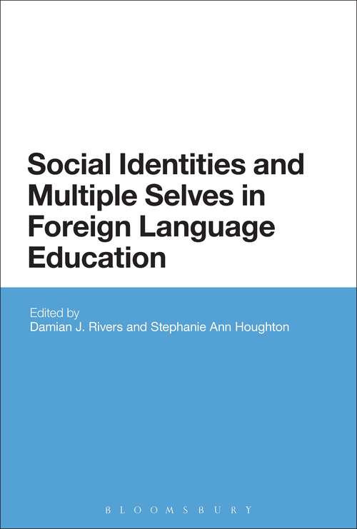 Book cover of Social Identities and Multiple Selves in Foreign Language Education