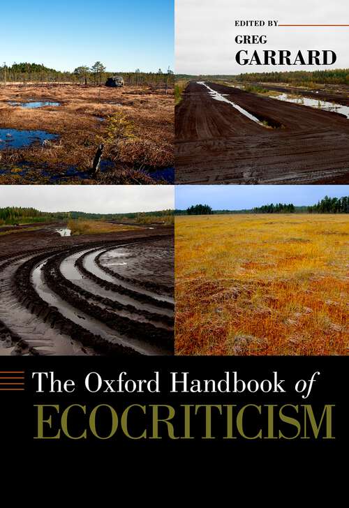 Book cover of The Oxford Handbook of Ecocriticism (Oxford Handbooks)