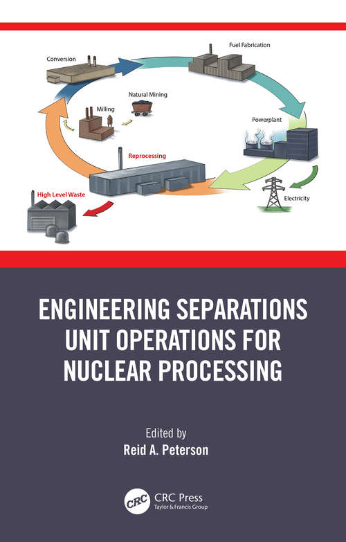 Book cover of Engineering Separations Unit Operations for Nuclear Processing