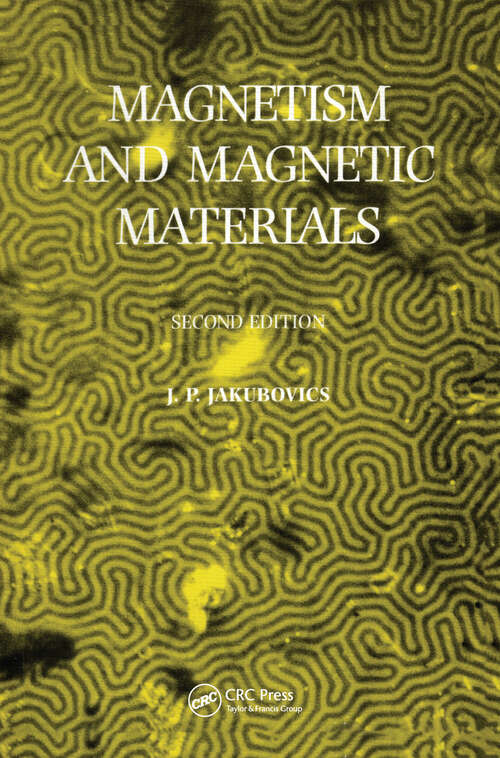 Book cover of Magnetism and Magnetic Materials