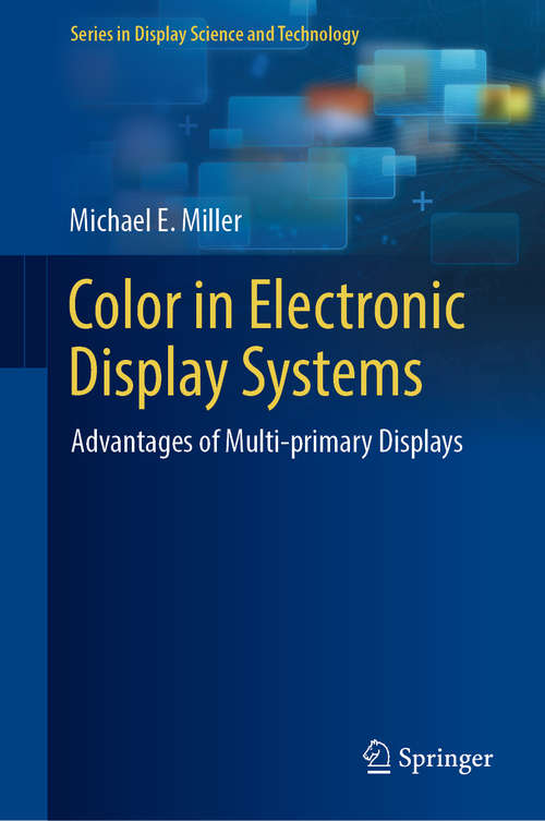 Book cover of Color in Electronic Display Systems