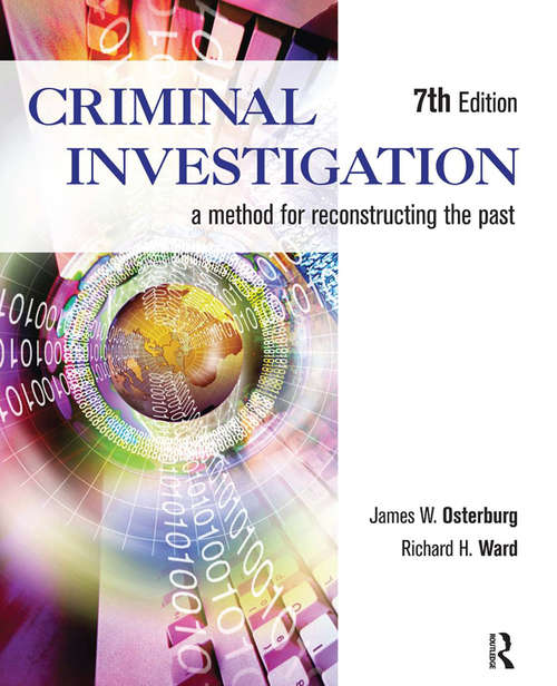 Book cover of Criminal Investigation: A Method for Reconstructing the Past