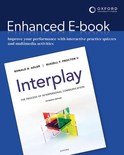 Book cover of Interplay: The Process of Interpersonal Communication