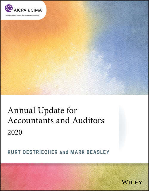 Book cover of Annual Update for Accountants and Auditors: 2020 (AICPA)