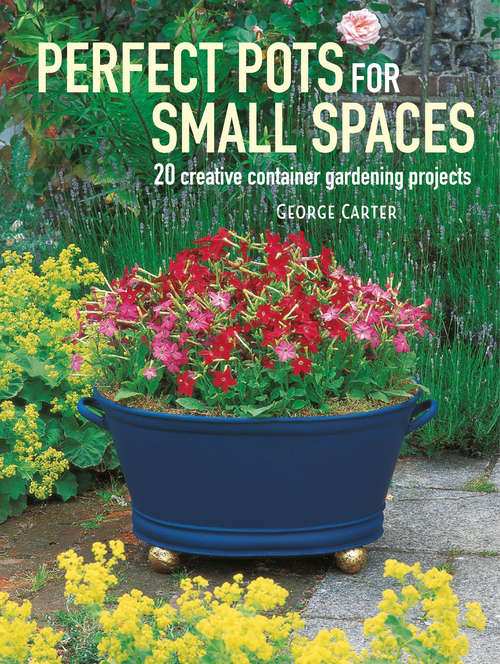 Book cover of Perfect Pots for Small Spaces: 20 creative container gardening projects