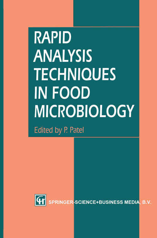 Book cover of Rapid Analysis Techniques in Food Microbiology (1994)