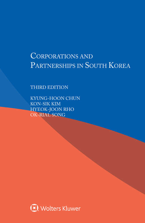 Book cover of Corporations and Partnerships in South Korea (3)