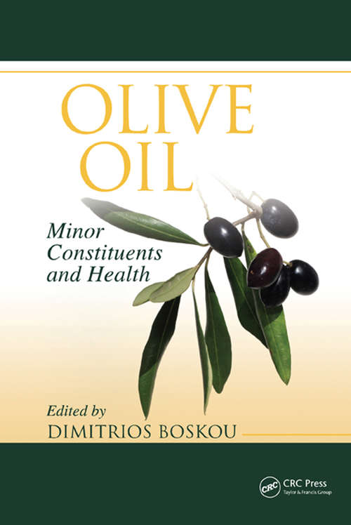 Book cover of Olive Oil: Minor Constituents and Health