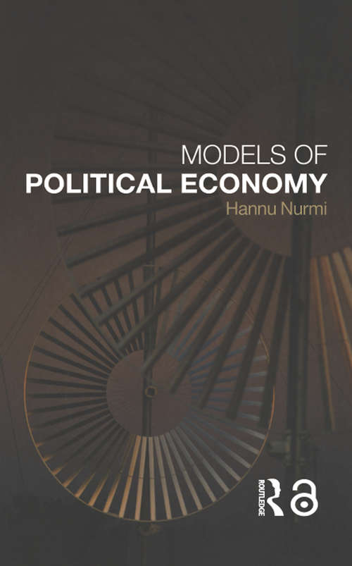 Book cover of Models of Political Economy