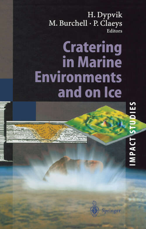 Book cover of Cratering in Marine Environments and on Ice (2004) (Impact Studies)