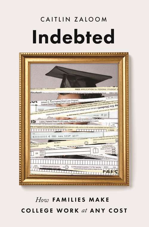 Book cover of Indebted: How Families Make College Work at Any Cost