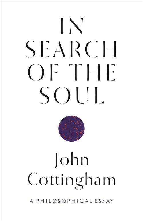 Book cover of In Search of the Soul: A Philosophical Essay (PDF)