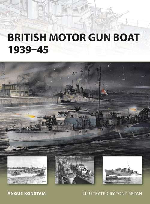 Book cover of British Motor Gun Boat 1939–45 (New Vanguard #166)