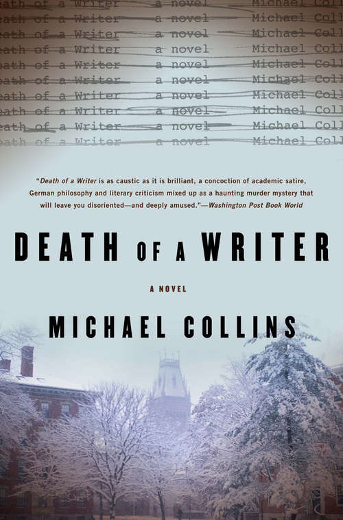 Book cover of Death of a Writer: A Novel