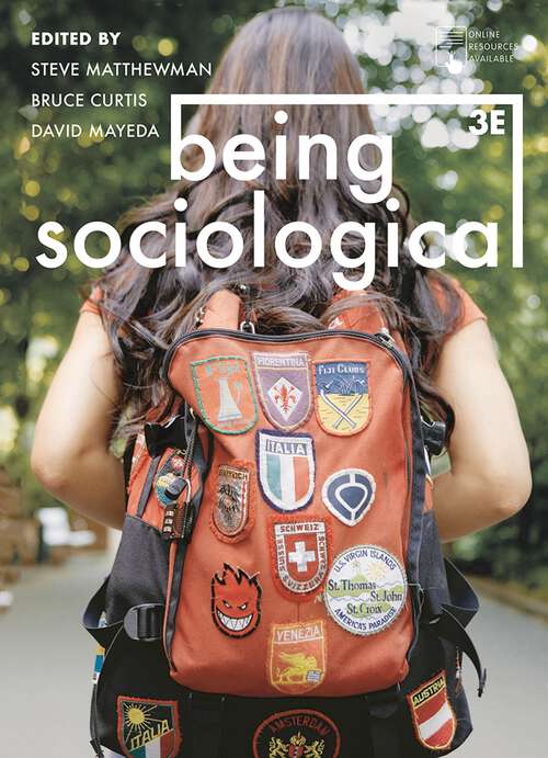 Book cover of Being Sociological (3rd ed. 2021)