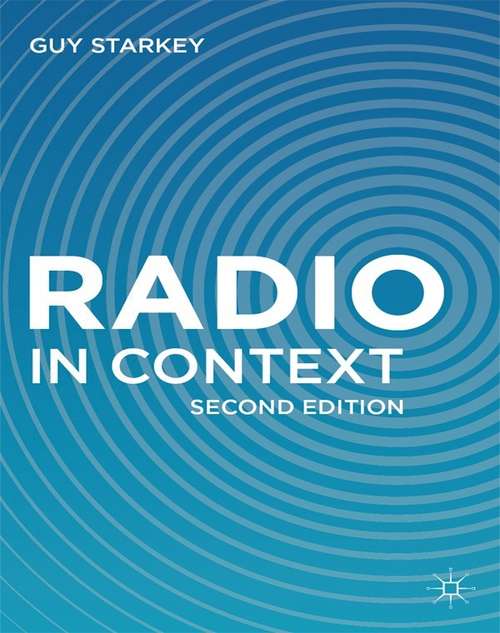 Book cover of Radio in Context (Second Edition)