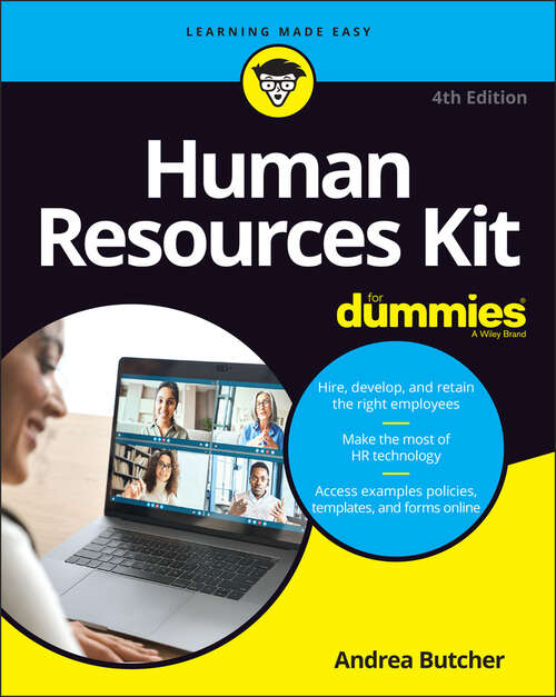 Book cover of Human Resources Kit For Dummies (4)