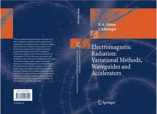 Book cover of Electromagnetic Radiation: Variational Methods, Waveguides and Accelerators (2006)