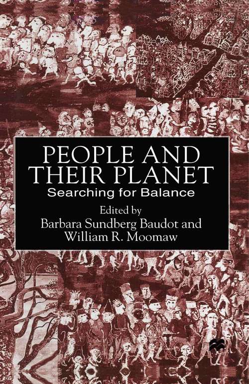 Book cover of People and their Planet: Searching for Balance (1st ed. 1999)