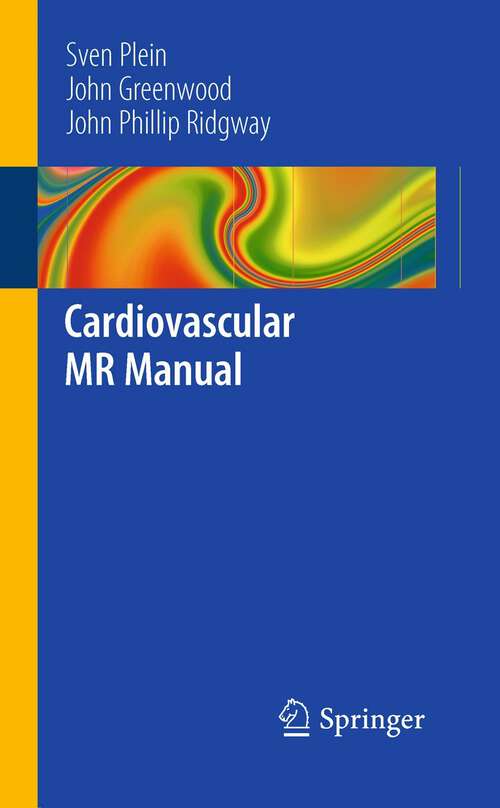 Book cover of Cardiovascular MR Manual (2011)