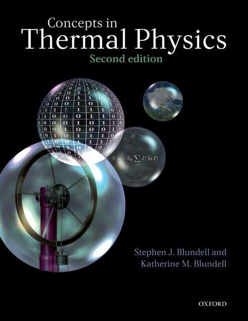 Book cover of Concepts in Thermal Physics