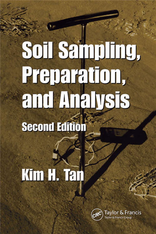 Book cover of Soil Sampling, Preparation, and Analysis (2)