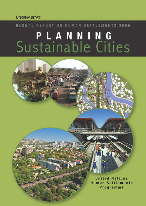 Book cover of Planning Sustainable Cities: Global Report on Human Settlements 2009